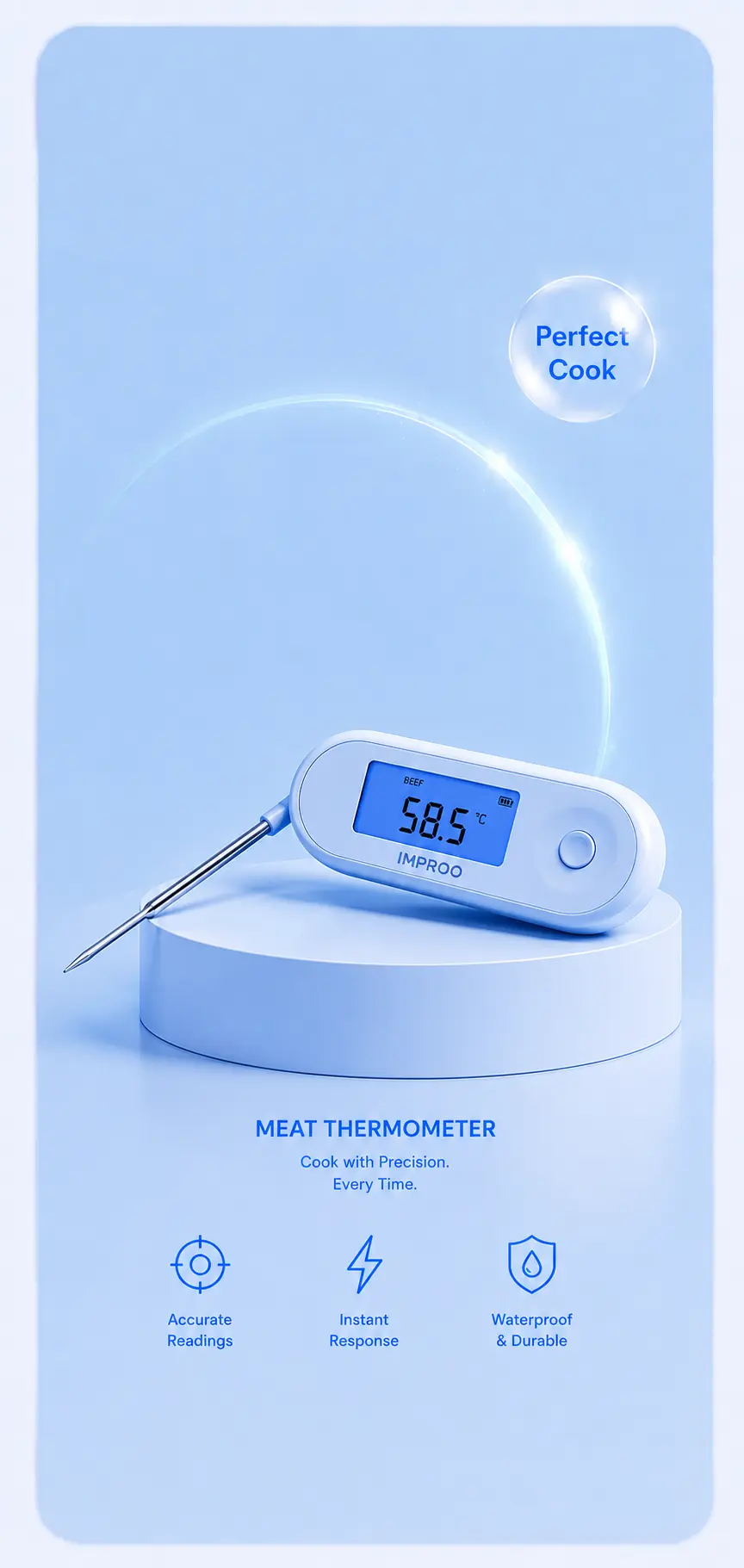 Lavatools Javelin Instant Read Thermometer